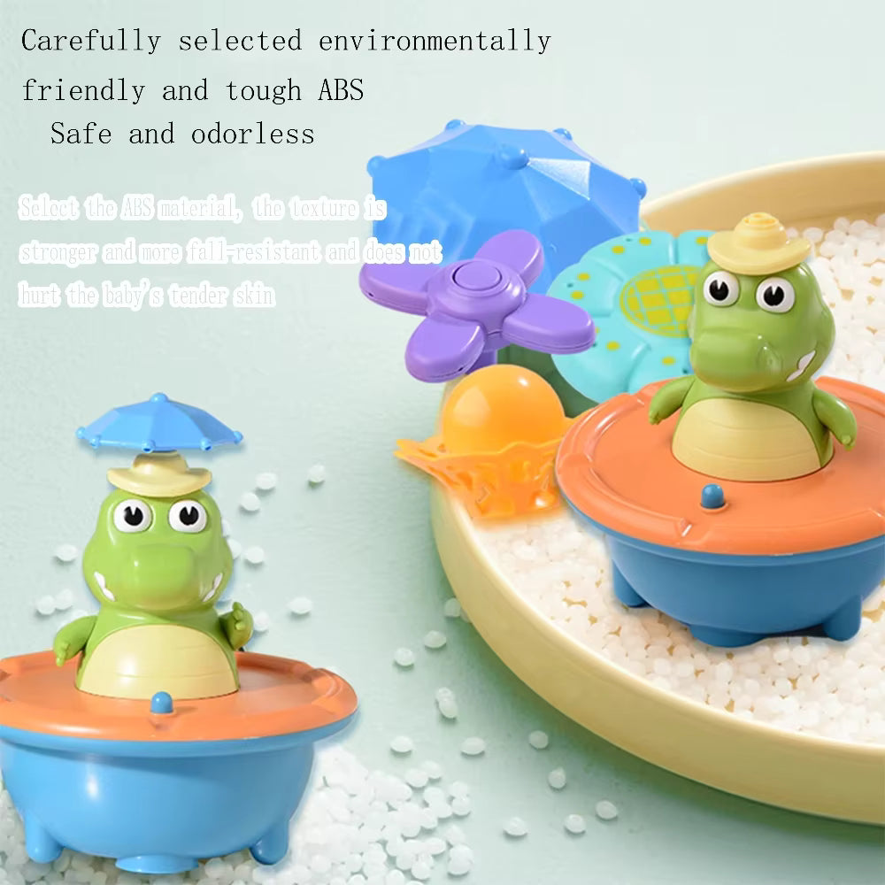 Fun LED Floating Crocodile Bath Toy