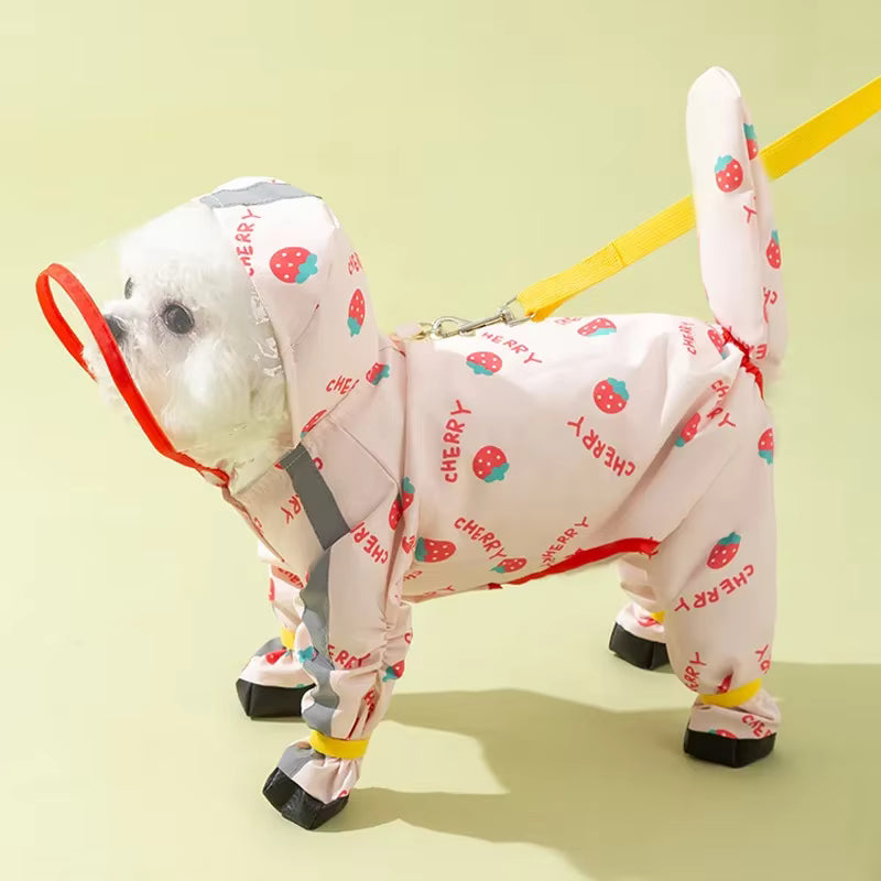 Waterproof Dog Rain Jacket