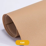 Self Adhesive Leather Patch for Car Seats, Leather Sofa Patch, Leather Scratch Repair for Jackets and Bags