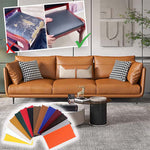Self Adhesive Leather Patch for Car Seats, Leather Sofa Patch, Leather Scratch Repair for Jackets and Bags