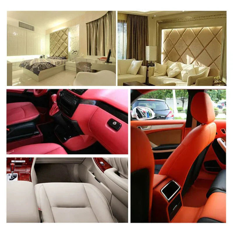 Self Adhesive Leather Patch for Car Seats, Leather Sofa Patch, Leather Scratch Repair for Jackets and Bags