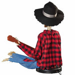 SkullGroove Halloween Decoration - Motion Activated Skeletons for Indoor Use