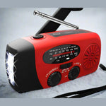 Portable Solar Emergency Radio with Hand Crank Charger - Dotisk