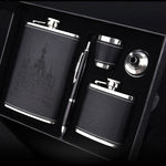 Premium Stainless Steel Flask Gift Set