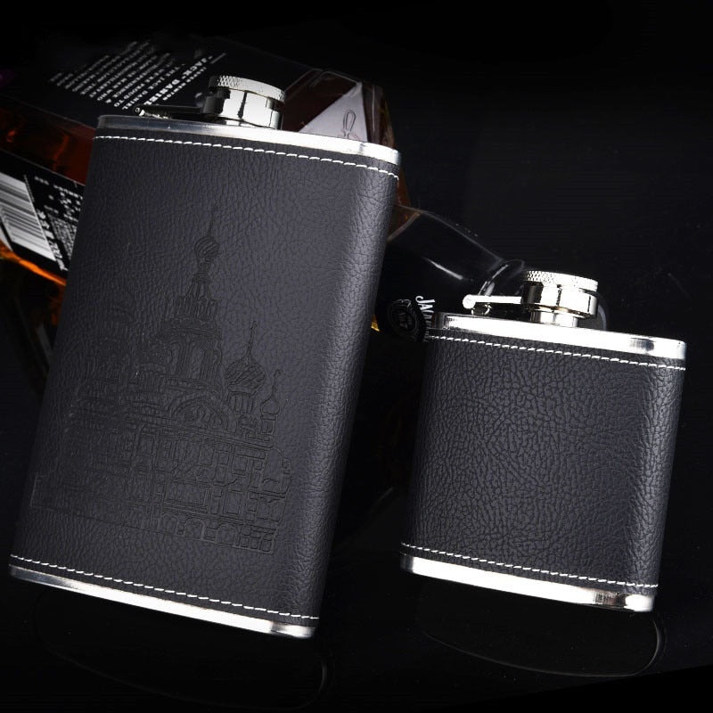 Premium Stainless Steel Flask Gift Set
