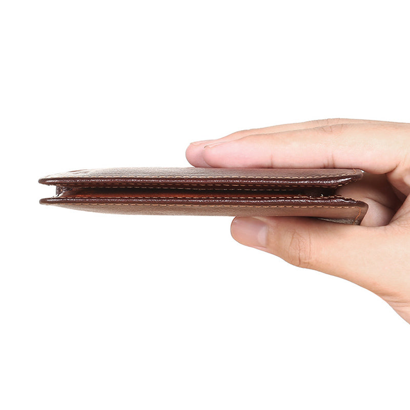 Dotisk Stylish Slim RFID Blocking Wallet for Men with Premium Leather Finish | Minimalist Design for Everyday Use