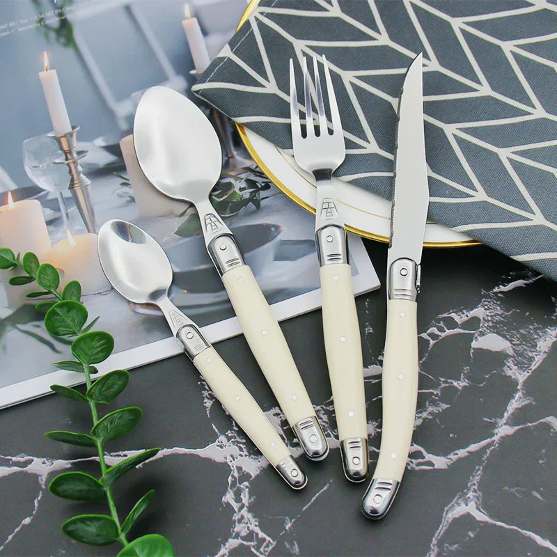 Premium Stainless Steel Flatware Set for Modern Dining