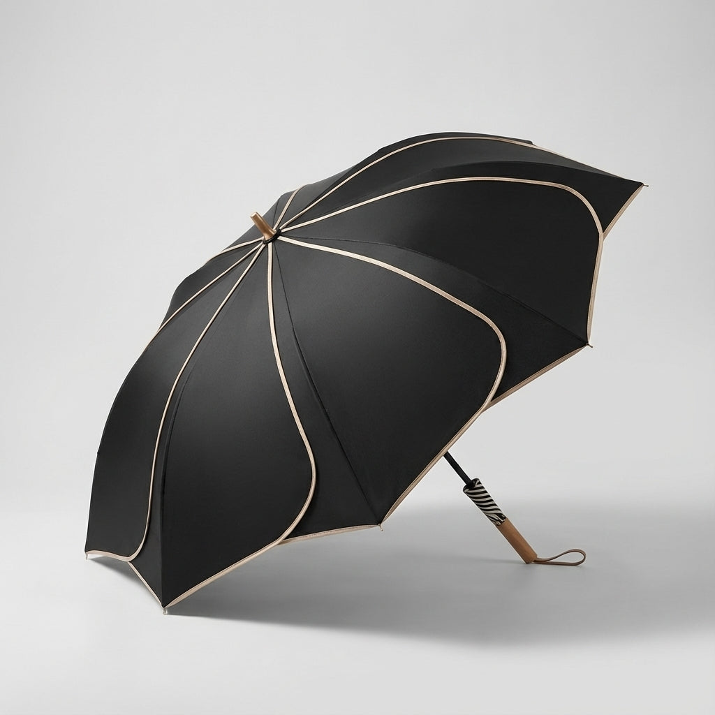 Ladies' umbrella with floral motif