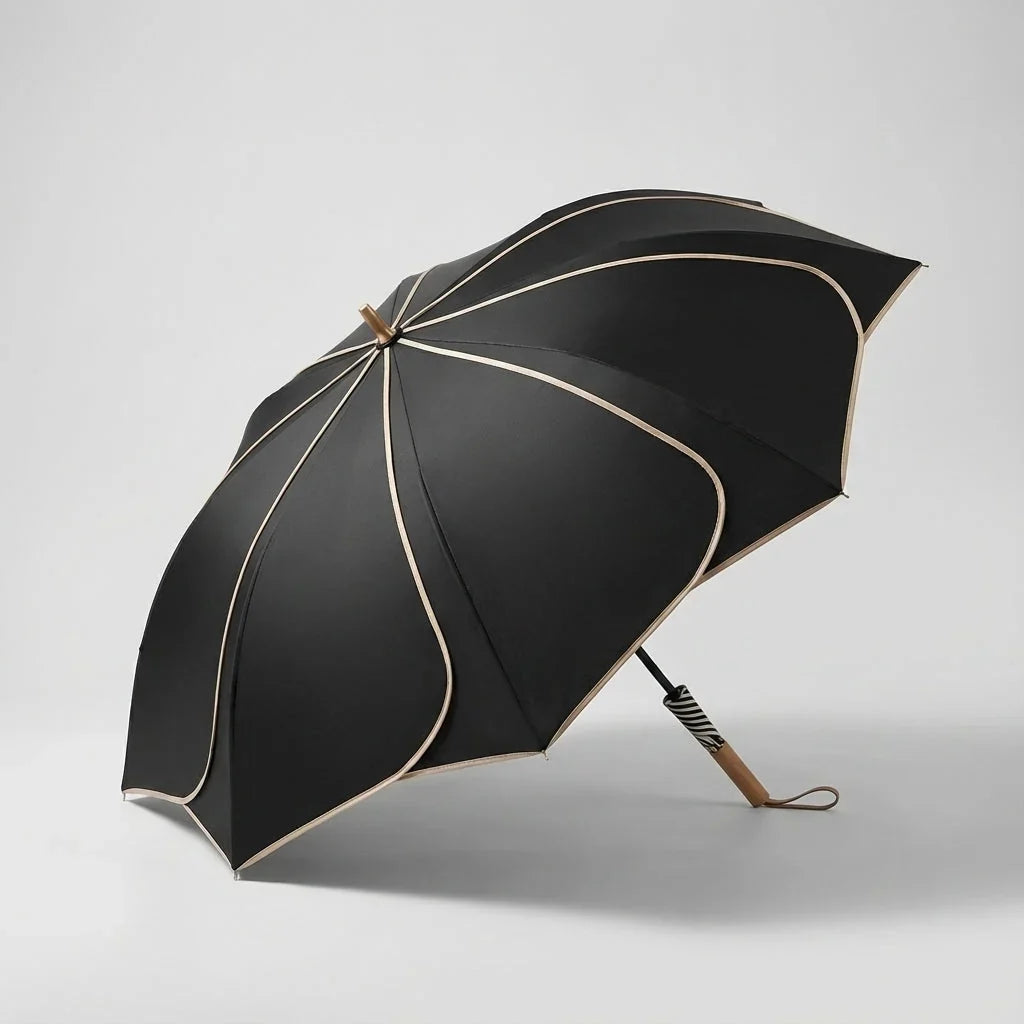 Ladies' umbrella with floral motif