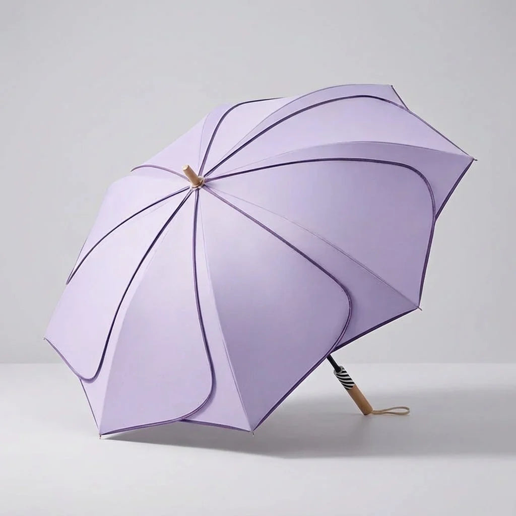 Ladies' umbrella with floral motif