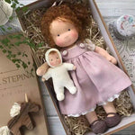 Artisan Wooden Educational Doll for Kids