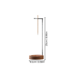 Sleek Wooden Burner Lamp