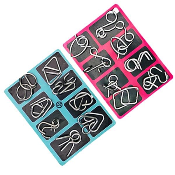 Challenging Metal Logic Puzzle Brain Teaser Toy
