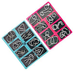 Challenging Metal Logic Puzzle Brain Teaser Toy