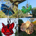 Colorful Glass Rotating Decoration