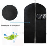 10-Pack Garment Storage Covers with Window