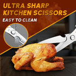 Premium 7-in-1 Stainless Steel Kitchen Scissors