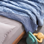 Dotisk Cooling Blanket | Lightweight Dual-Sided Design for Hot Sleepers - Cozy Summer Throw for Comfort and Breathability