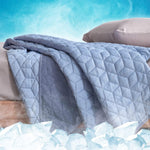 Dotisk Cooling Blanket | Lightweight Dual-Sided Design for Hot Sleepers - Cozy Summer Throw for Comfort and Breathability