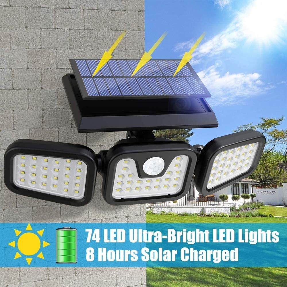 Improved Broad View Outdoor Motion Light