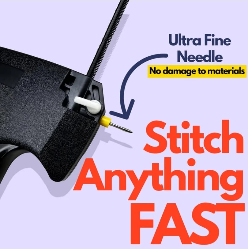 Easy Sewing Kit - Rapid Repair Fabric Gun - Dotisk