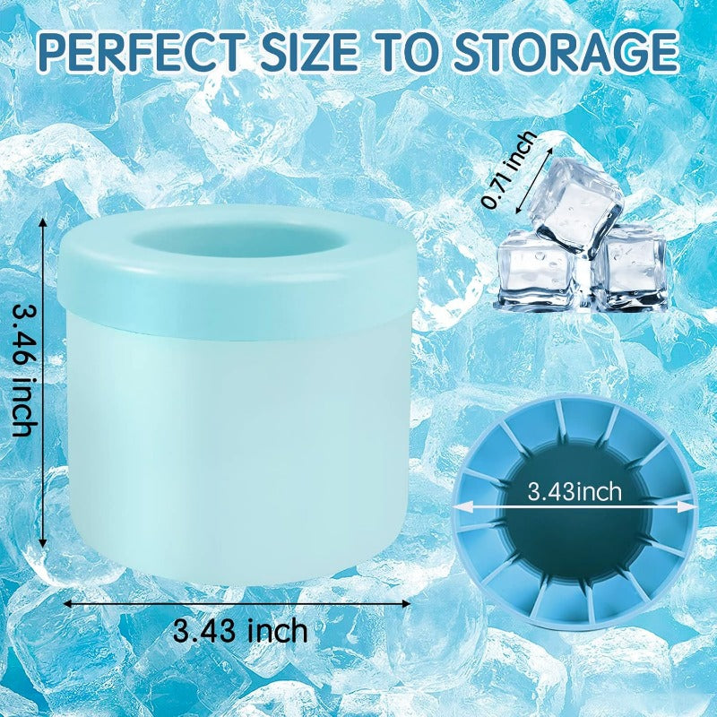 Collapsible Silicone Ice Tray & Container