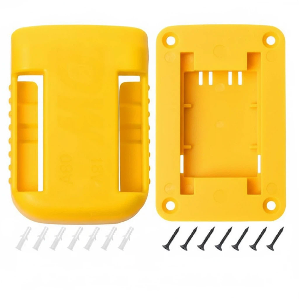 Compact Toolbox and Battery Storage Set
