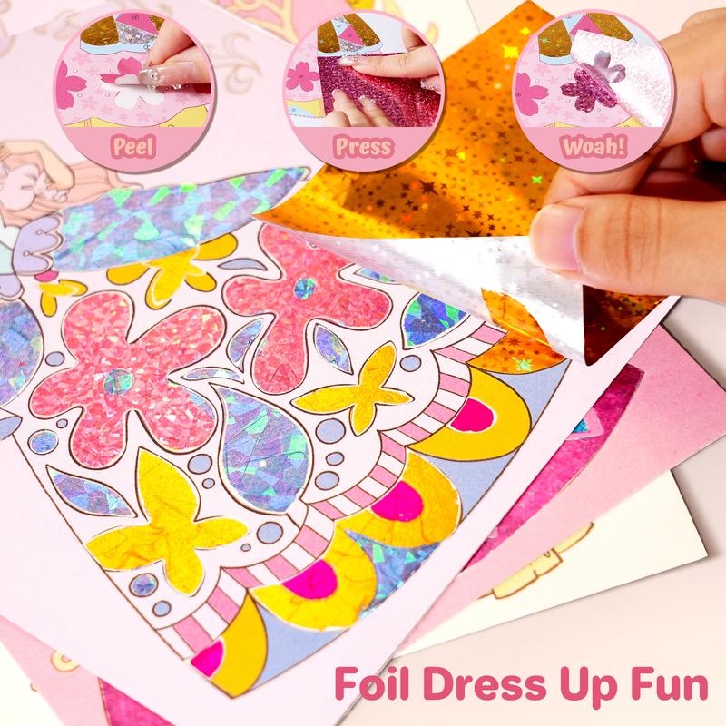 Colorful Kids Art & Beauty Activity Book