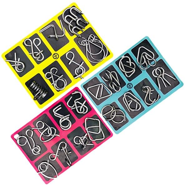 Challenging Metal Logic Puzzle Brain Teaser Toy