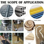 Durable Metal Drill Bit Set