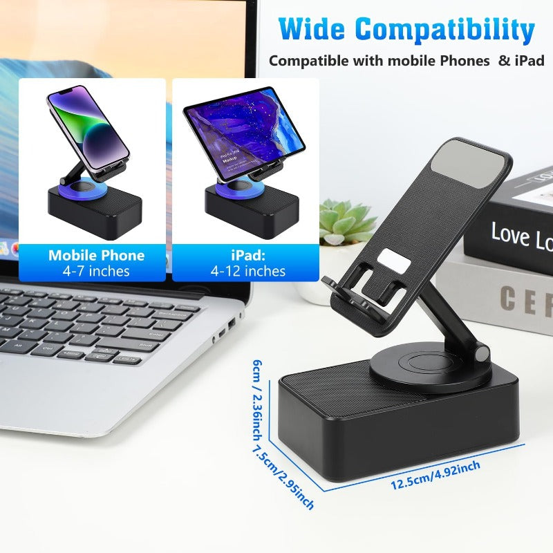 Portable Bluetooth Speaker with Battery Charger