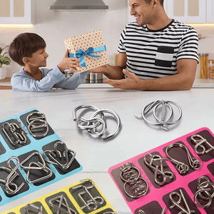 Challenging Metal Logic Puzzle Brain Teaser Toy - Dotisk