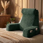 Luxury Backrest Pillow With Arms & Adjustable Headrest