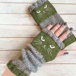 Cozy Kitty Winter Gloves