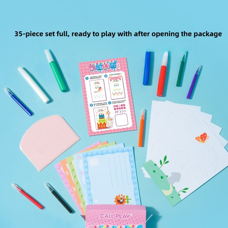 Fun Creative Scratch Art Kit for Children