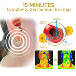 Germanium Ion Stud Earrings for Wellness & Circulation Support