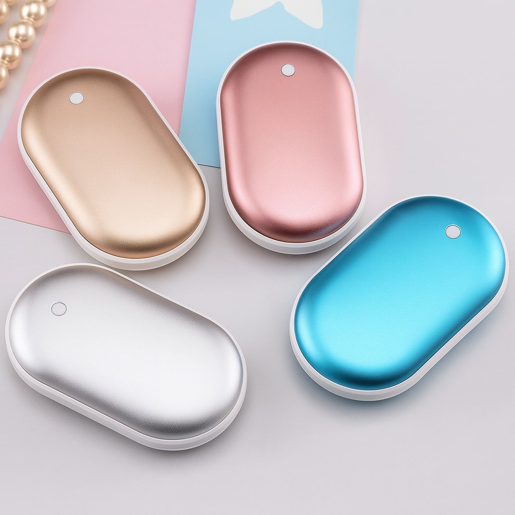 Portable Rechargeable Hand Warmer Power Bank