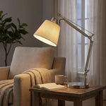Adjustable Table Lamp With Articulated Arm For Living Rooms