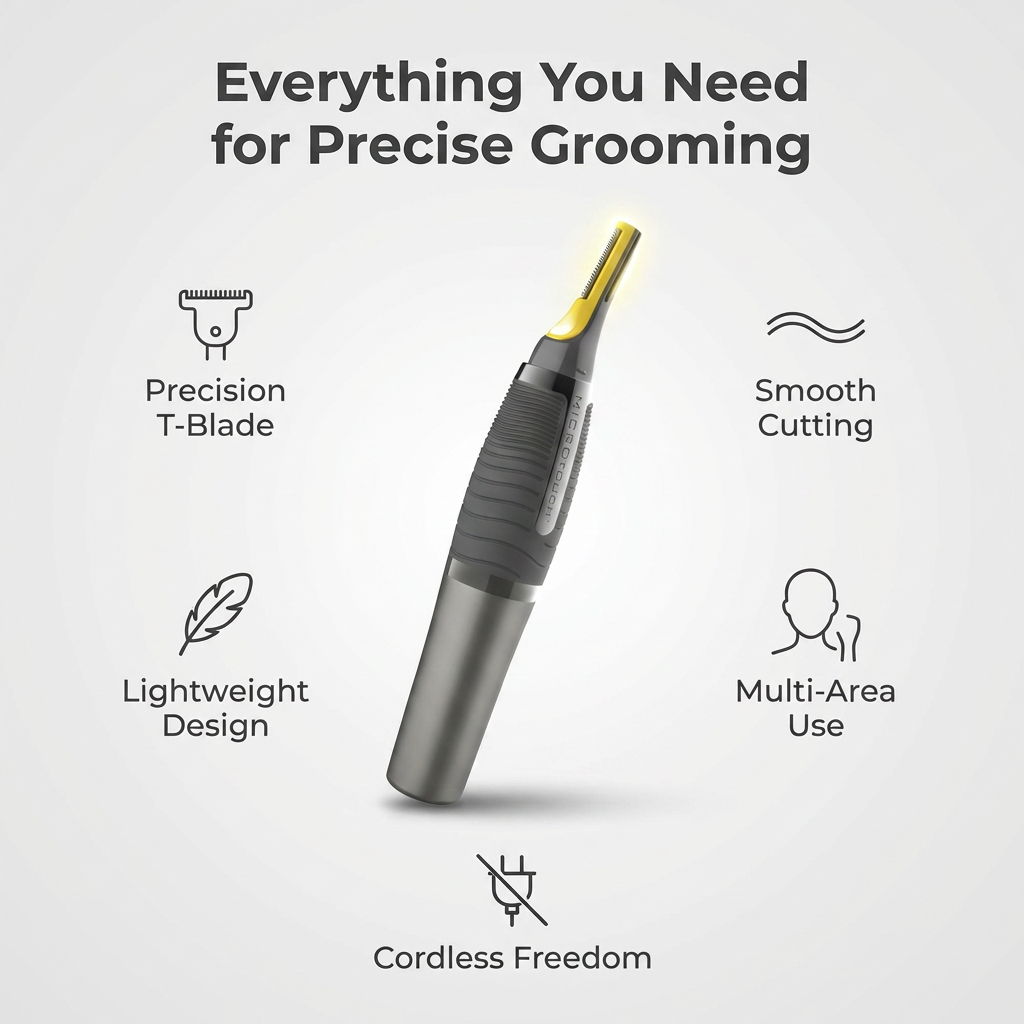 Advanced T-Blade Hair Clipper for Professional Trimming