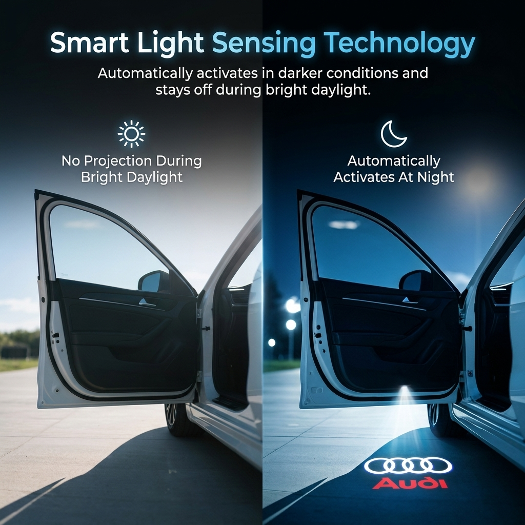 Bright Car Door LED Logo Light Kits