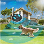 Wireless Dog Fence System | Adjustable Boundary with Water-Resistant Collar | Safe Outdoor Freedom for Dogs
