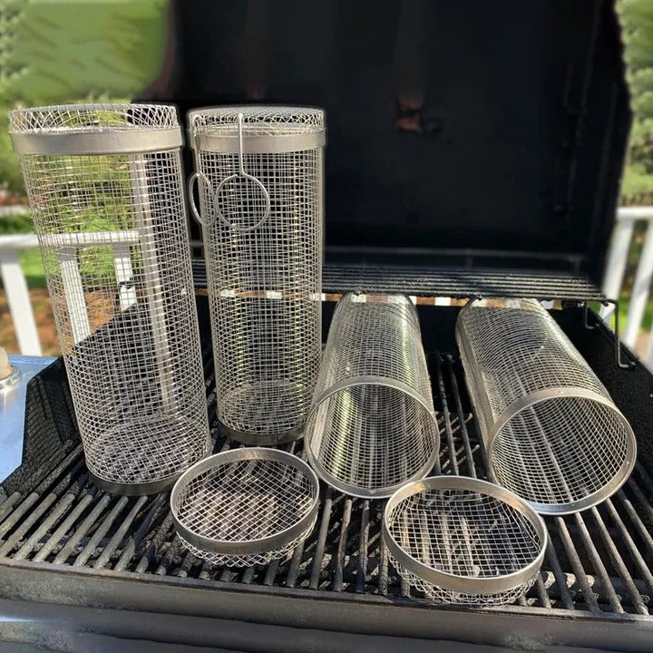 Easy Grill Basket for Vegetables and Meat