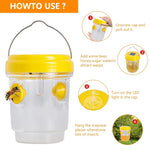 Solar-Powered Bee Catcher