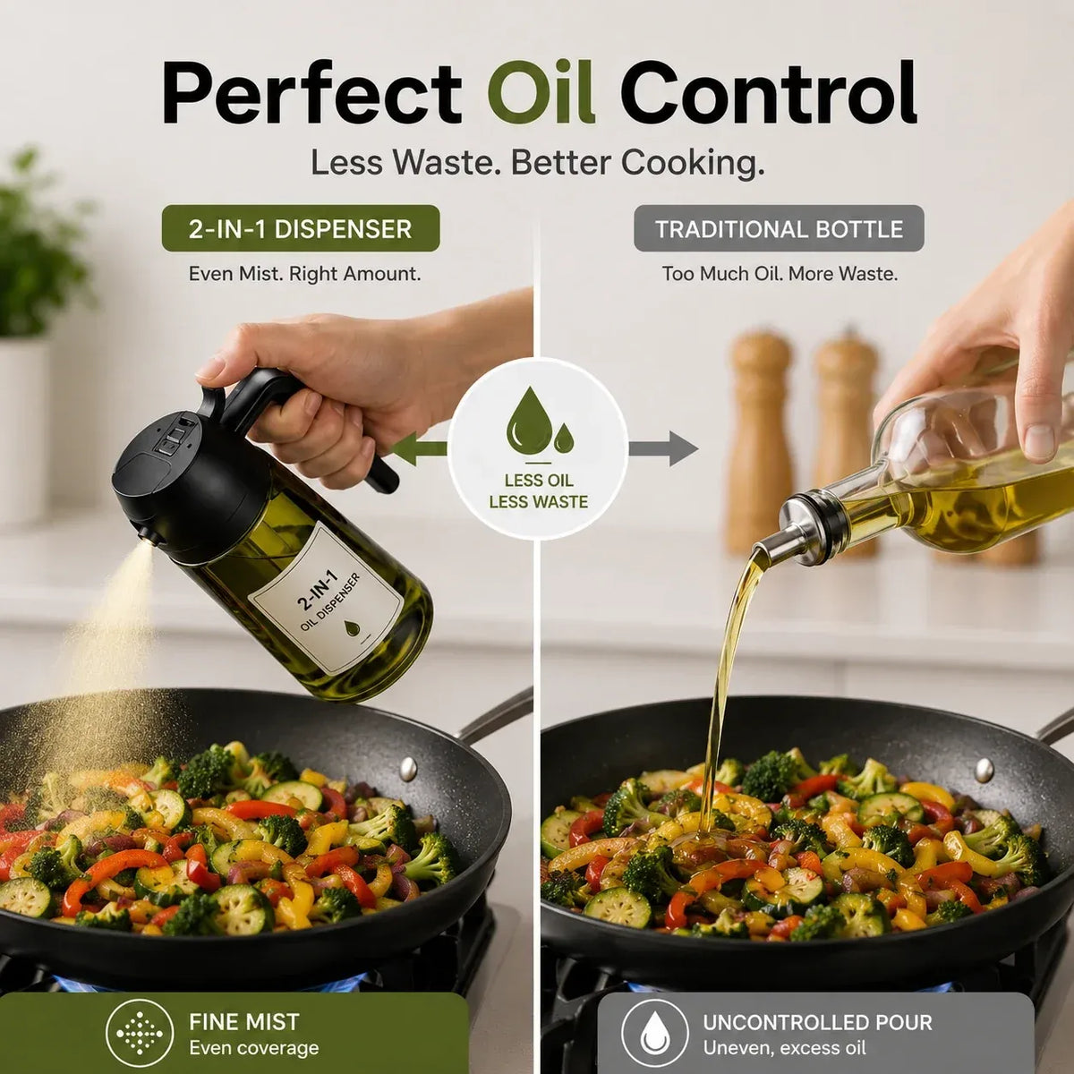 2 in 1 oil dispenser
