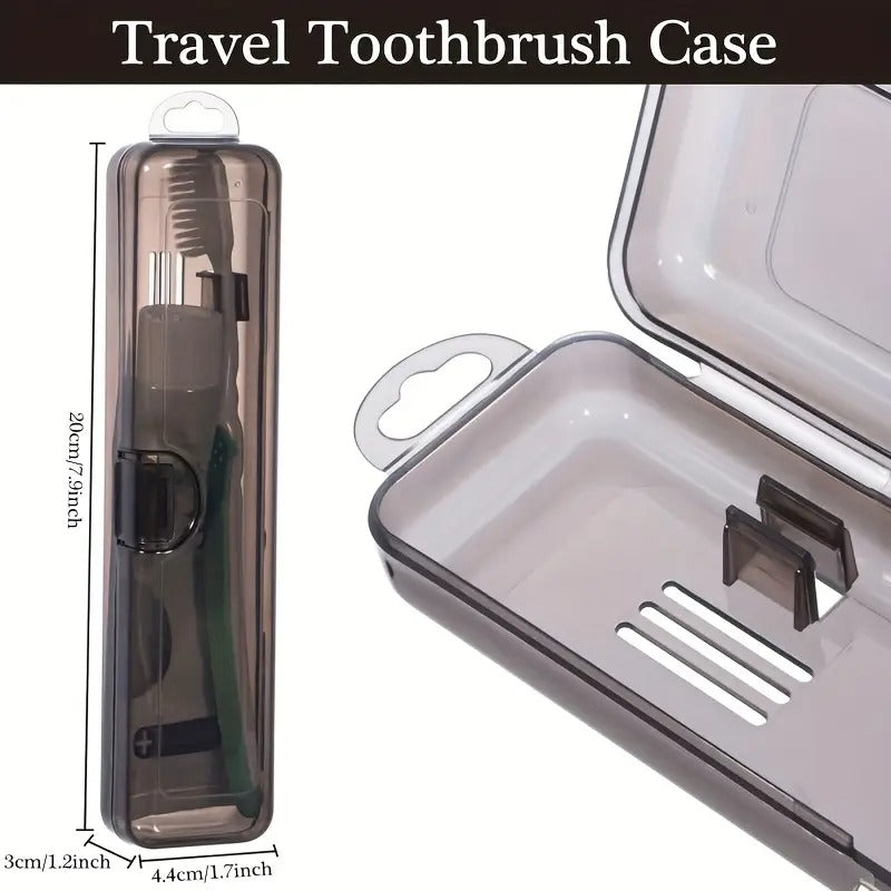 Travel Toothbrush & Toothpaste Holder