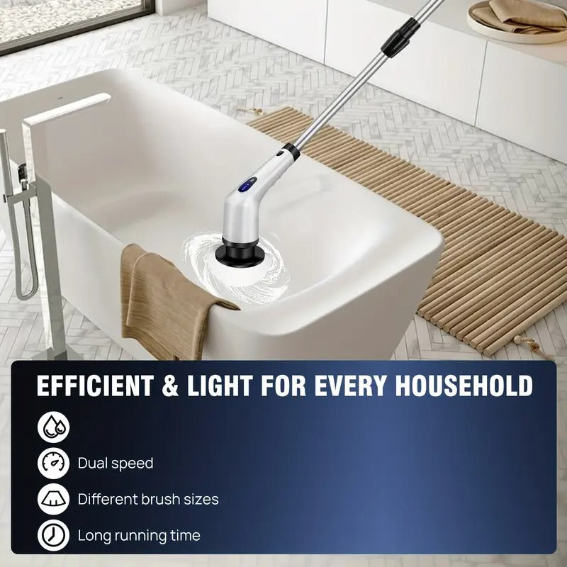 Cordless Electric Spin Scrubber
