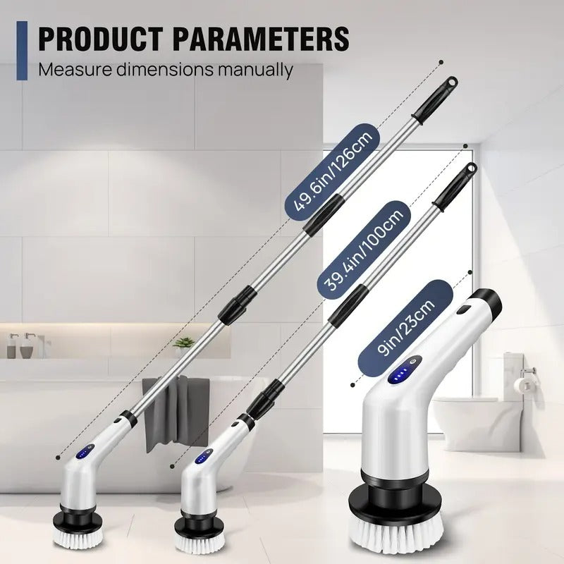 Cordless Electric Spin Scrubber