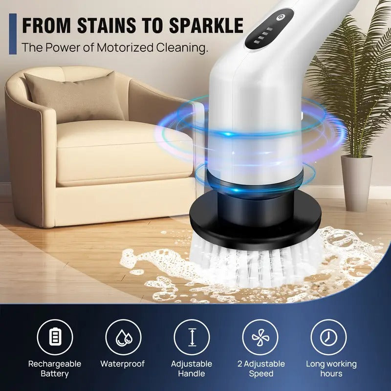 Cordless Electric Spin Scrubber
