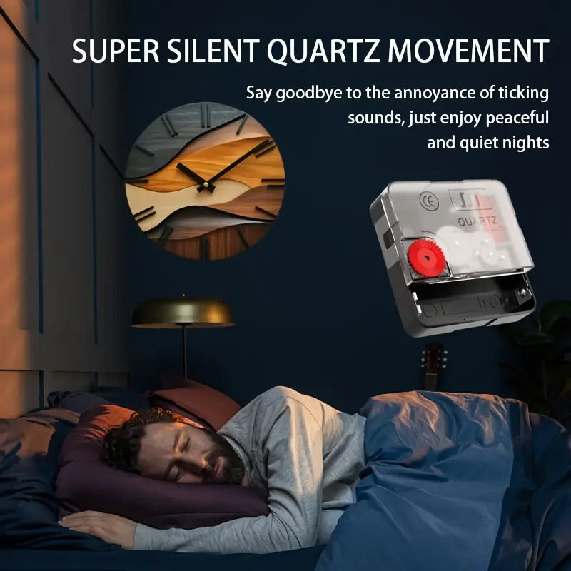 Creative Round Glass Wall Clock