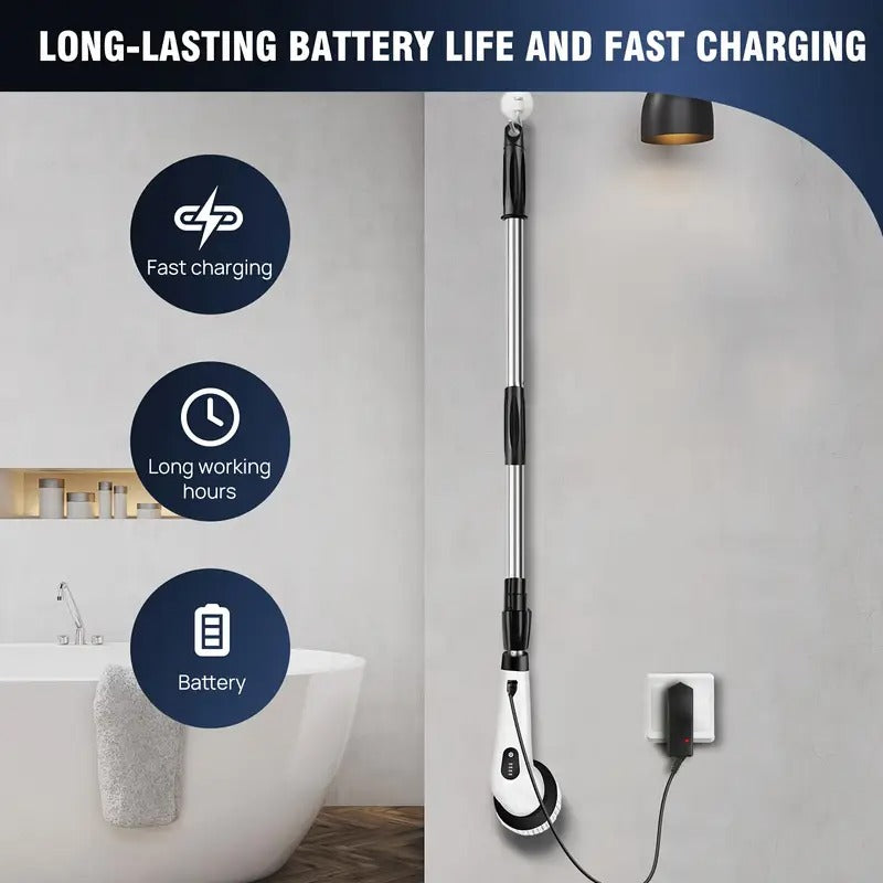 Cordless Electric Spin Scrubber
